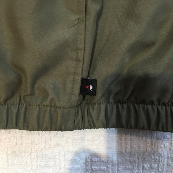 GRAND SLAM Mens Sleeveless Golf Vest Olive Green Quarter Zip Pullover XXL - Picture 4 of 6